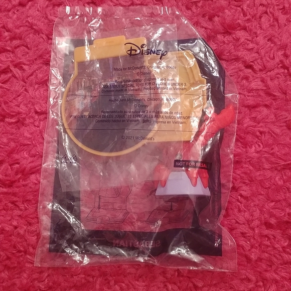 4/$15 🌻 NWT Disney 50th Celebration McDonalds Toy- #10 Sebastian Little Mermaid - Picture 4 of 5